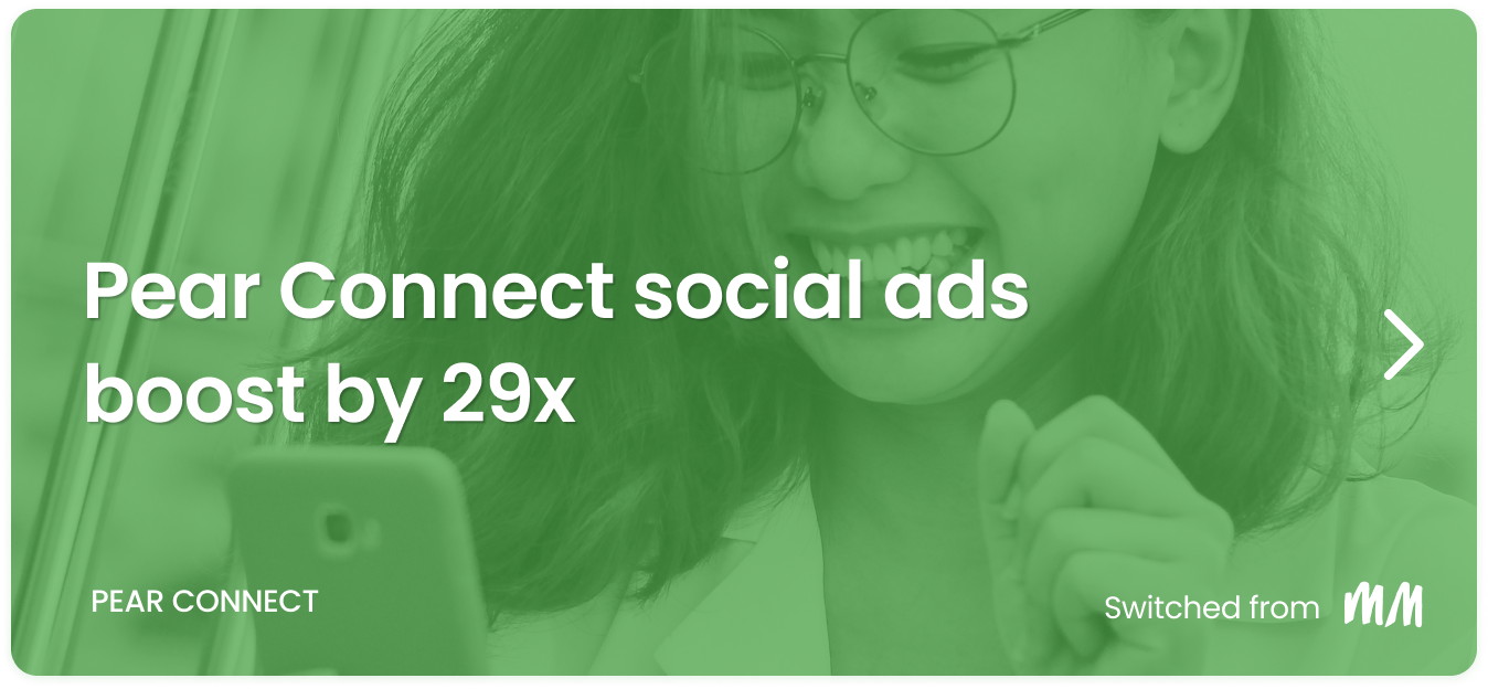 Pear Connect Social Ads case study